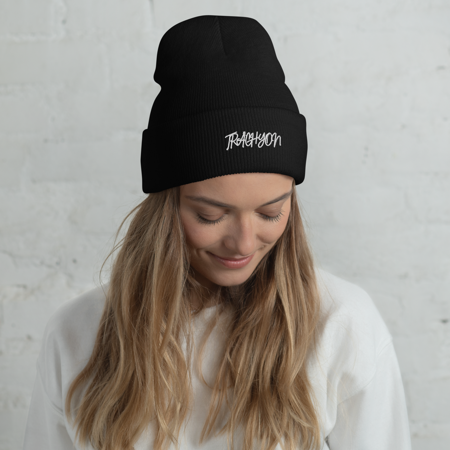 Cuffed Beanie (Embroided)