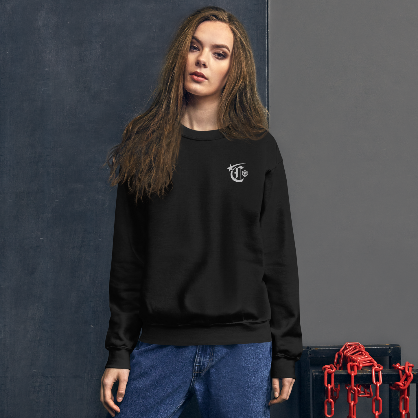 Classic Sweatshirt (Embroided)